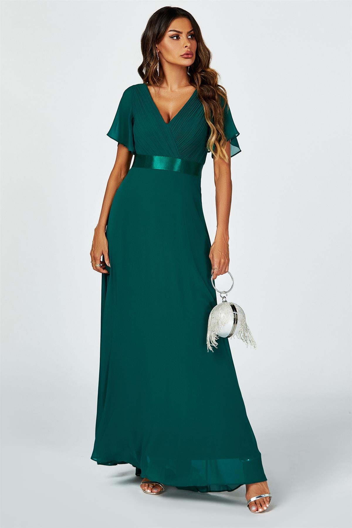 Empire waist shop bridesmaid dress